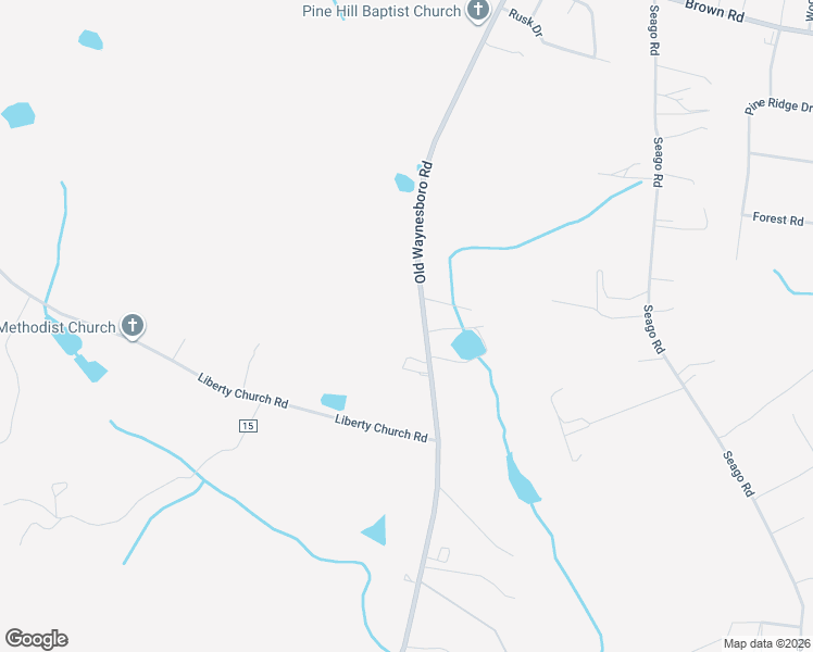 map of restaurants, bars, coffee shops, grocery stores, and more near 4335 Old Waynesboro Road in Hephzibah