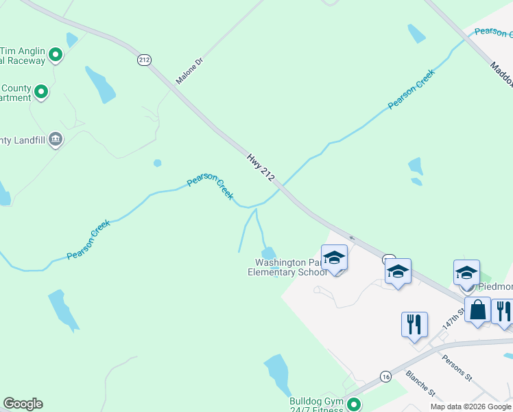 map of restaurants, bars, coffee shops, grocery stores, and more near in Monticello
