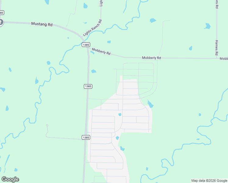 map of restaurants, bars, coffee shops, grocery stores, and more near 659 Cr 2117 in Pilot Point
