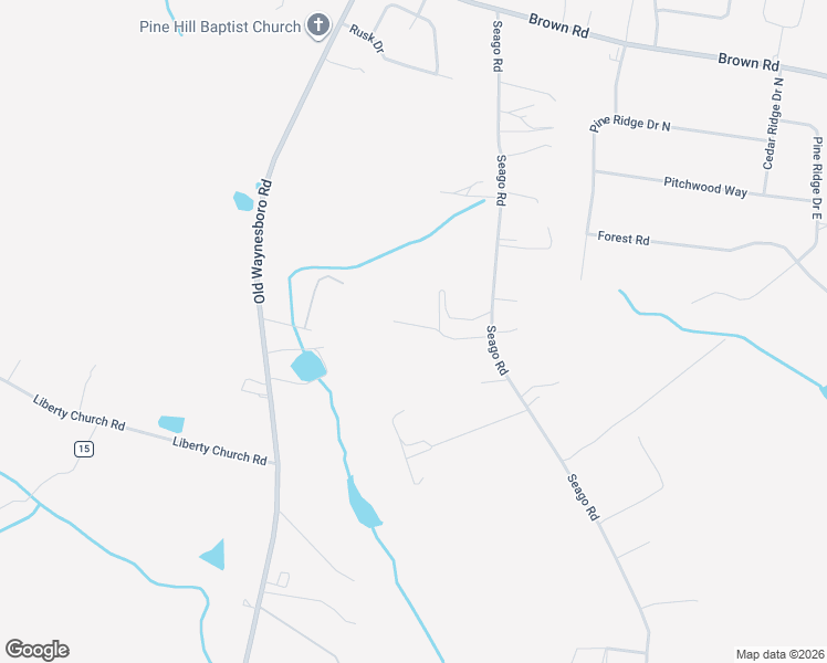 map of restaurants, bars, coffee shops, grocery stores, and more near 4291 Seago Road in Hephzibah