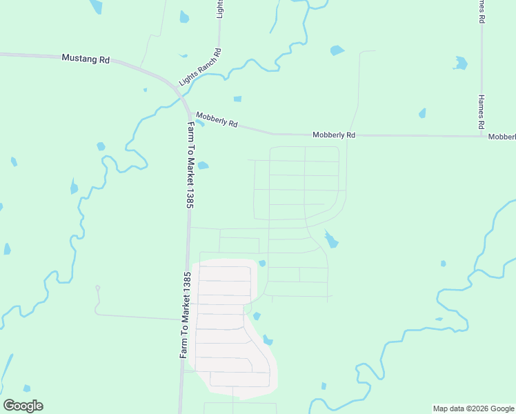 map of restaurants, bars, coffee shops, grocery stores, and more near 659 Cr 2117 in Pilot Point