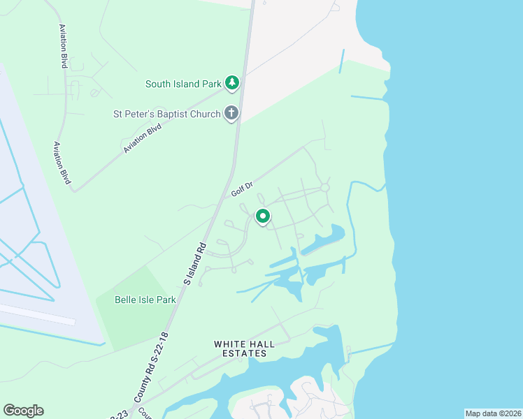 map of restaurants, bars, coffee shops, grocery stores, and more near Plantation Boulevard in Georgetown