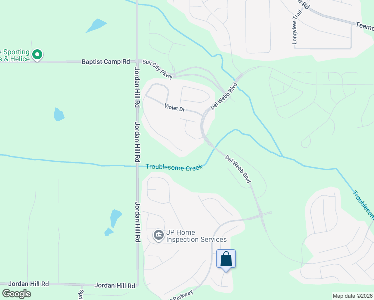 map of restaurants, bars, coffee shops, grocery stores, and more near 103 Begonia Court in Griffin