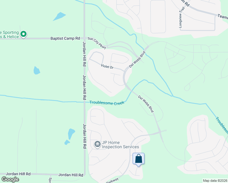map of restaurants, bars, coffee shops, grocery stores, and more near 103 Begonia Court in Griffin