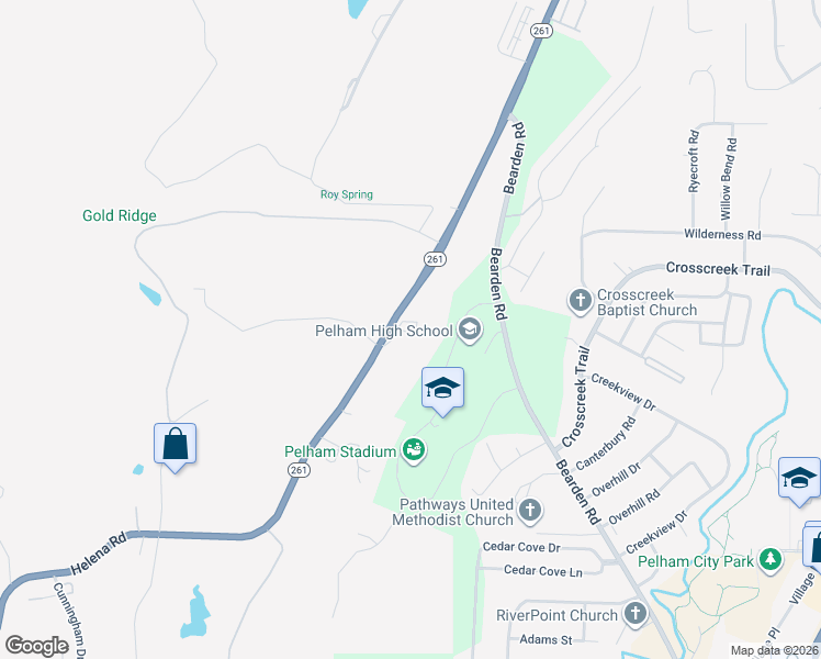 map of restaurants, bars, coffee shops, grocery stores, and more near 6486 Helena Road in Helena