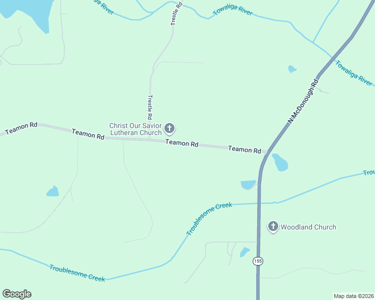 map of restaurants, bars, coffee shops, grocery stores, and more near 3244 Teamon Road in Griffin