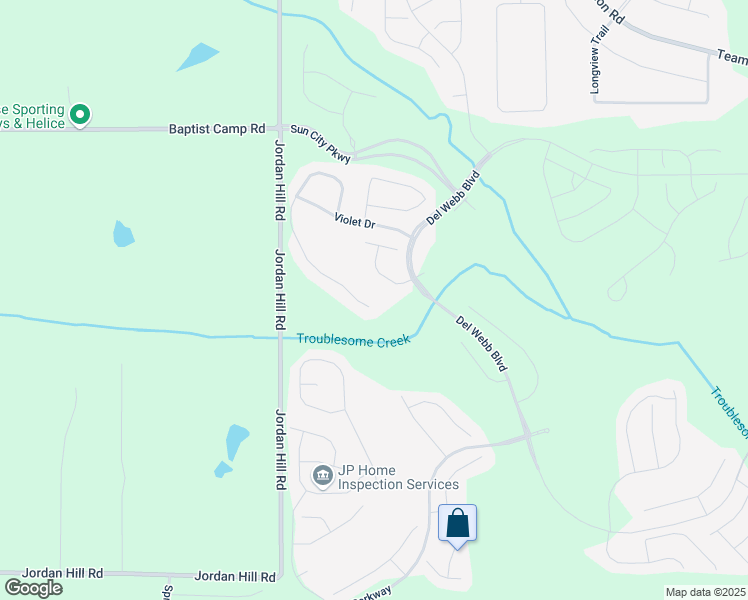 map of restaurants, bars, coffee shops, grocery stores, and more near 105 Begonia Court in Griffin