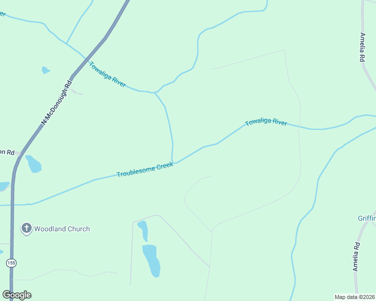 map of restaurants, bars, coffee shops, grocery stores, and more near 121 Gainer Road in Locust Grove