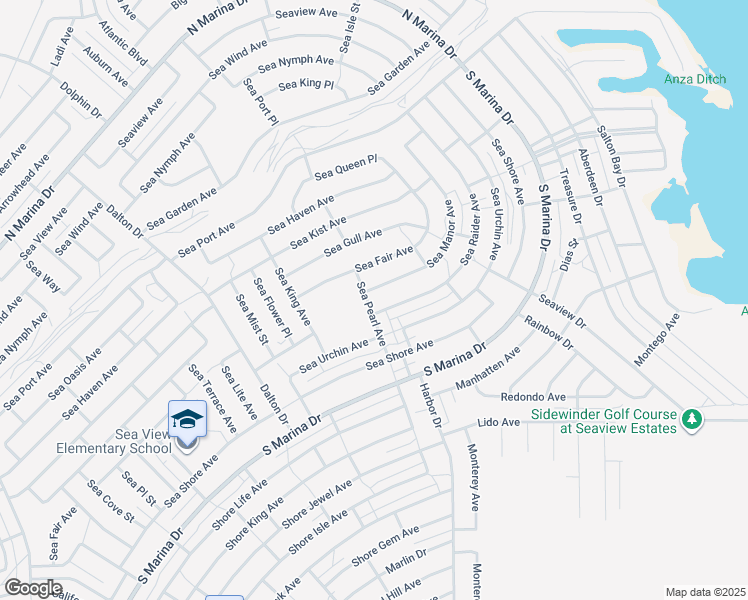 map of restaurants, bars, coffee shops, grocery stores, and more near 2552 Sea Pearl Avenue in Thermal
