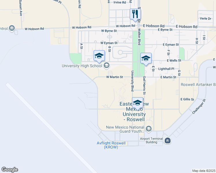 map of restaurants, bars, coffee shops, grocery stores, and more near Unnamed Road in Roswell
