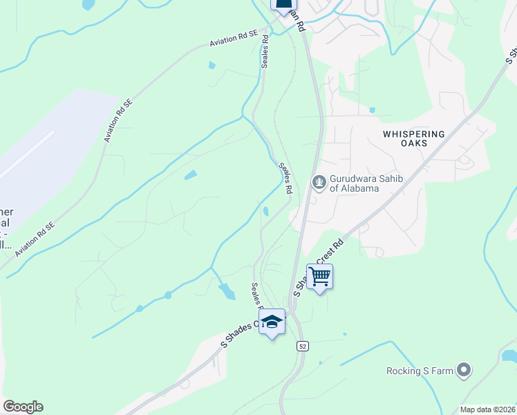 map of restaurants, bars, coffee shops, grocery stores, and more near 431 Seales Rd in Bessemer