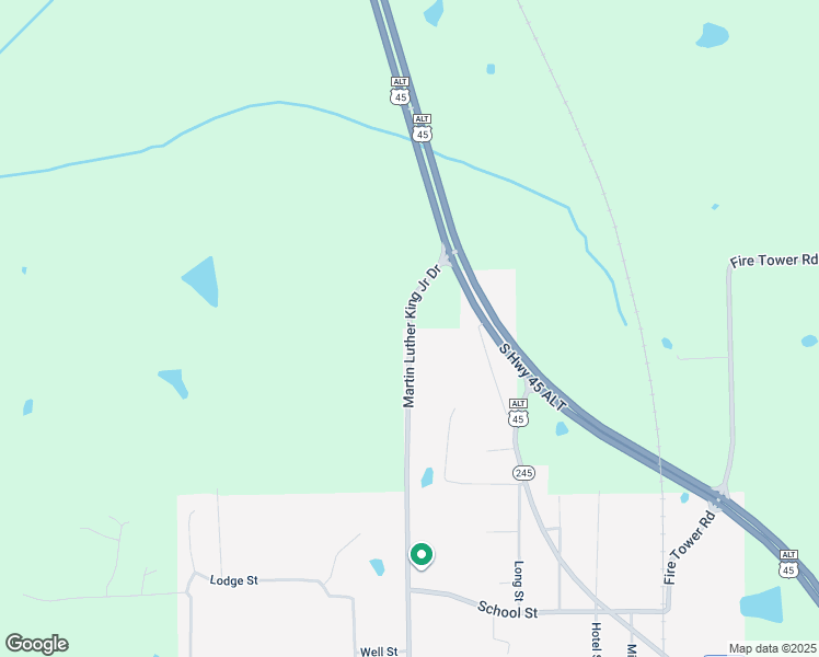map of restaurants, bars, coffee shops, grocery stores, and more near 2300 Martin Luther King Junior Drive in Crawford
