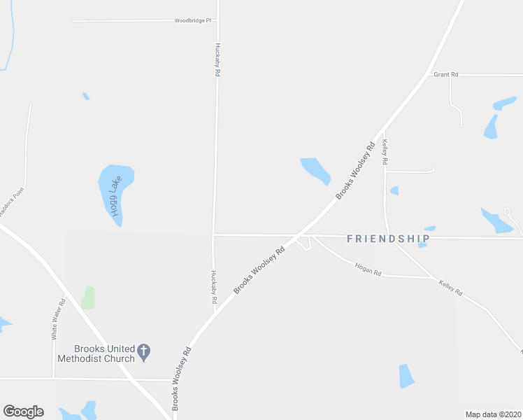 map of restaurants, bars, coffee shops, grocery stores, and more near 134 Friendship Church Road in Brooks