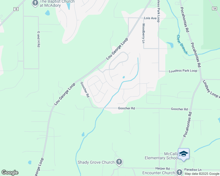 map of restaurants, bars, coffee shops, grocery stores, and more near 4815 Woodford Circle in Bessemer