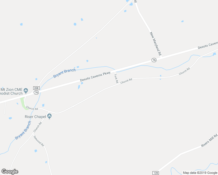 map of restaurants, bars, coffee shops, grocery stores, and more near 1205 Church Road in Alpine