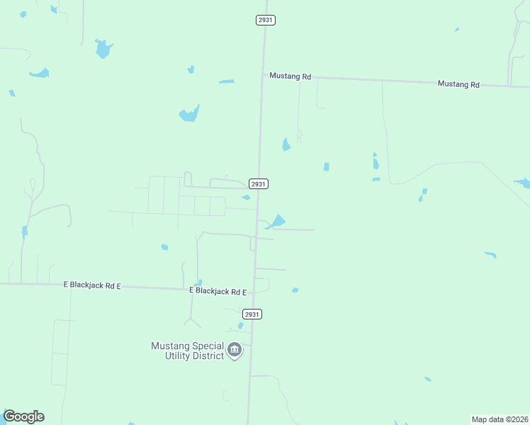 map of restaurants, bars, coffee shops, grocery stores, and more near 8682 Farm to Market Road 2931 in Pilot Point