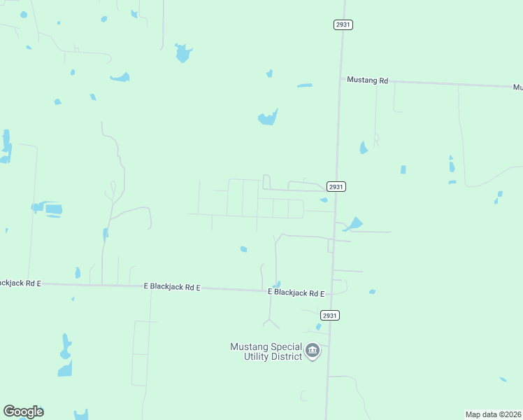 map of restaurants, bars, coffee shops, grocery stores, and more near 2389 East Blackjack Road East in Pilot Point
