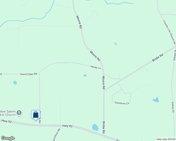 map of restaurants, bars, coffee shops, grocery stores, and more near 760 Hardy Lane in Griffin