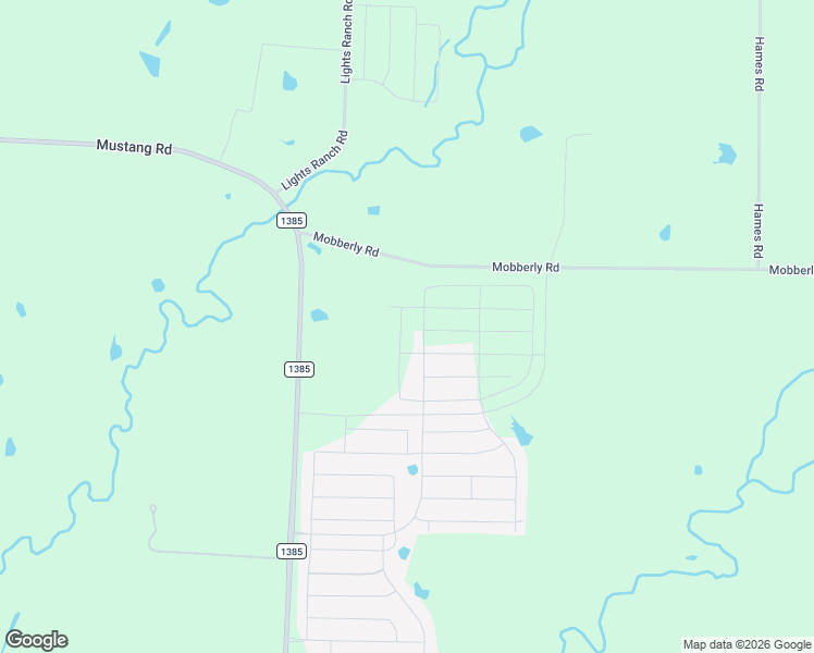 map of restaurants, bars, coffee shops, grocery stores, and more near 7016 Mobberly Road in Pilot Point