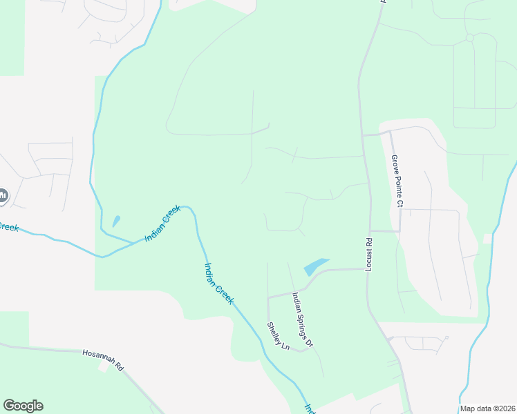 map of restaurants, bars, coffee shops, grocery stores, and more near 321 Bellevue Ridge in Locust Grove