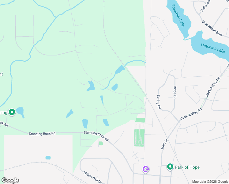 map of restaurants, bars, coffee shops, grocery stores, and more near 984 Stallings Road in Senoia