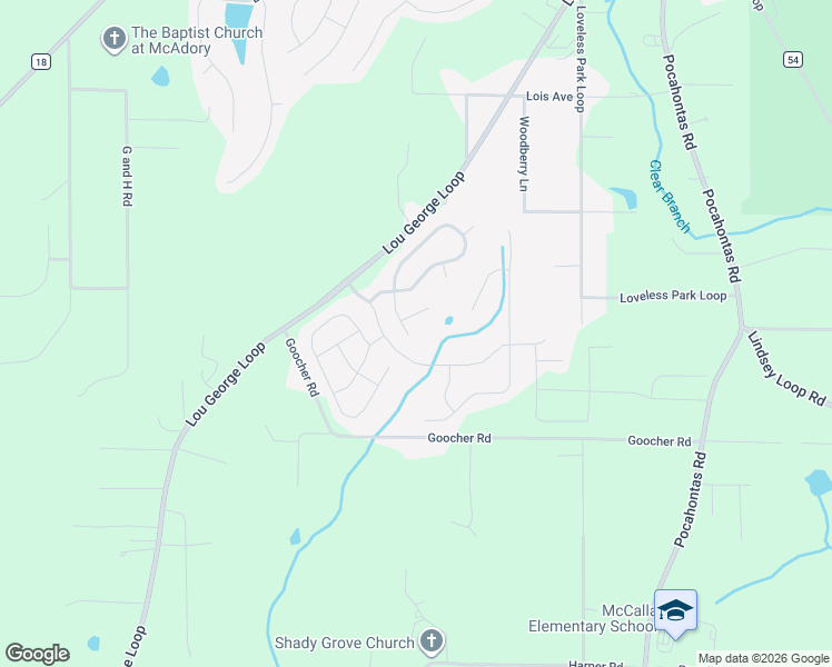 map of restaurants, bars, coffee shops, grocery stores, and more near 4459 Brookshire Drive in Bessemer