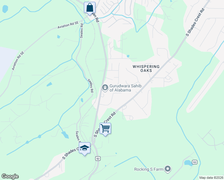 map of restaurants, bars, coffee shops, grocery stores, and more near 2013 Yancy Drive in Bessemer