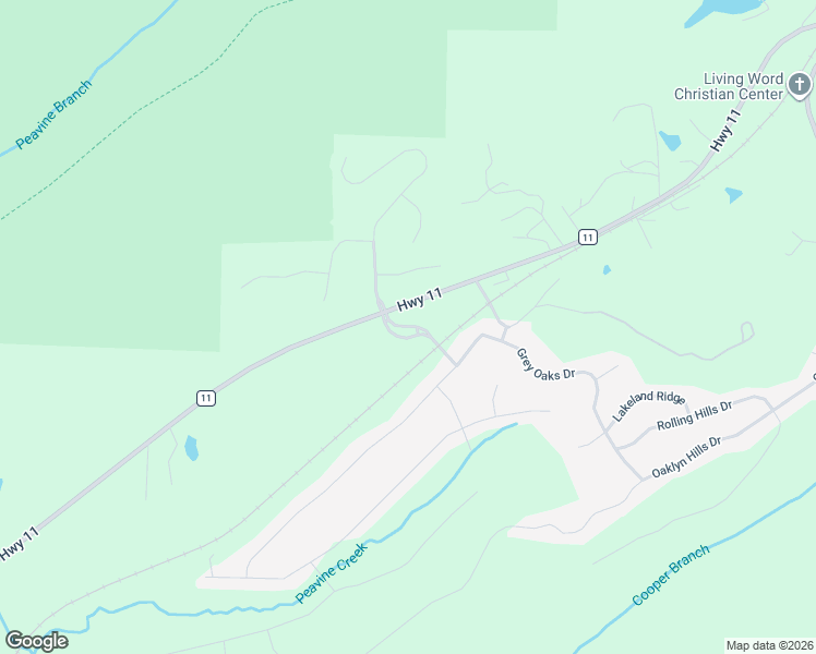 map of restaurants, bars, coffee shops, grocery stores, and more near Grey Oaks Parkway in Pelham