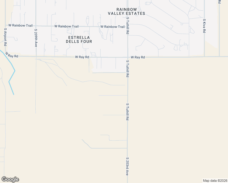 map of restaurants, bars, coffee shops, grocery stores, and more near 14426 South Tuthill Road in Buckeye