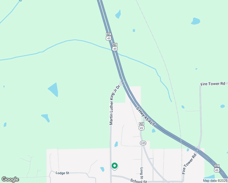 map of restaurants, bars, coffee shops, grocery stores, and more near 2300-2386 Martin Luther King Junior Drive in Crawford
