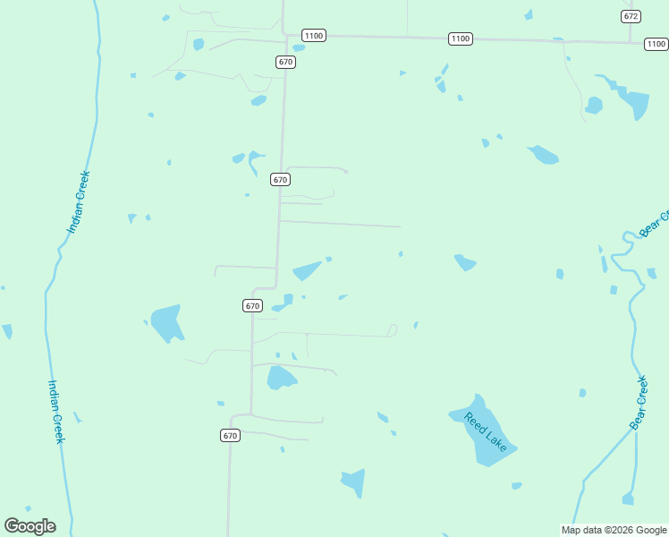 map of restaurants, bars, coffee shops, grocery stores, and more near 10968 County Road 670 in Blue Ridge