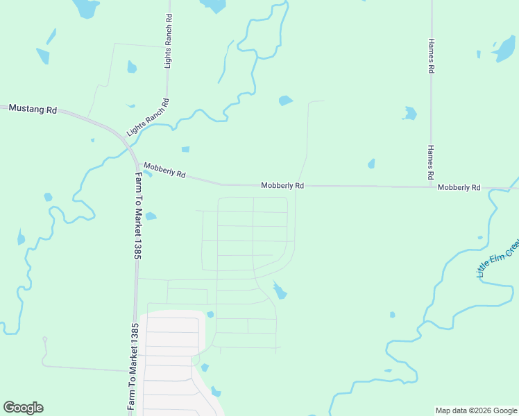 map of restaurants, bars, coffee shops, grocery stores, and more near 4894-14198 Mobberly Road in Pilot Point