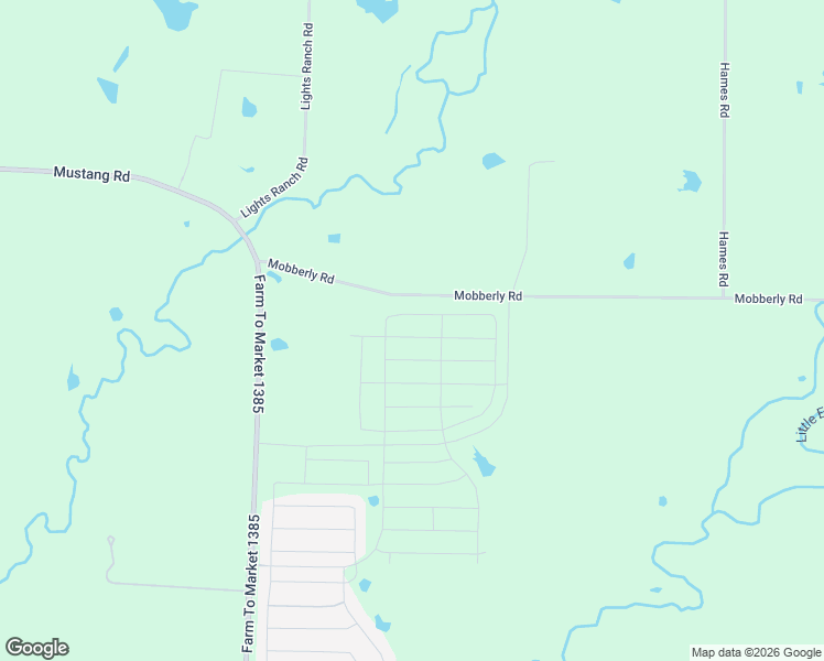 map of restaurants, bars, coffee shops, grocery stores, and more near 4894-14198 Mobberly Road in Pilot Point