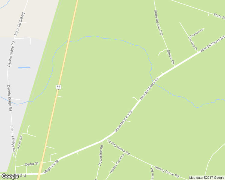 map of restaurants, bars, coffee shops, grocery stores, and more near 294 Magnolia Street in Bonneau