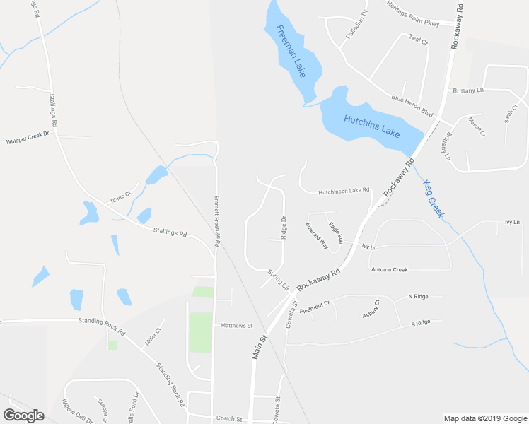 map of restaurants, bars, coffee shops, grocery stores, and more near 85 Spring Circle in Senoia