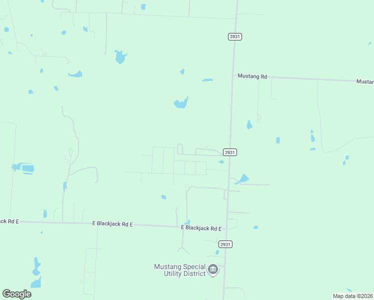 map of restaurants, bars, coffee shops, grocery stores, and more near 370 Farm to Market Road 2931 in Aubrey