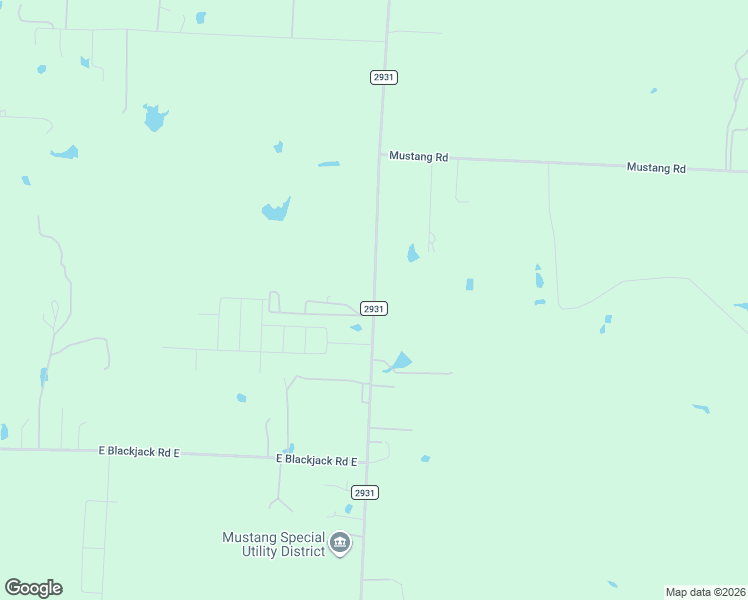 map of restaurants, bars, coffee shops, grocery stores, and more near 370 Farm to Market Road 2931 in Aubrey