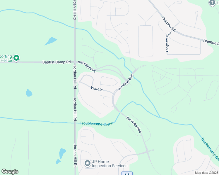 map of restaurants, bars, coffee shops, grocery stores, and more near 114 Dahlia Drive in Griffin