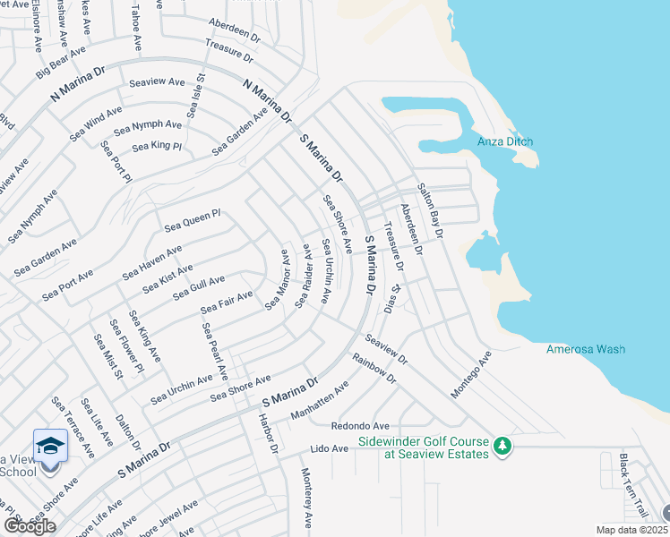 map of restaurants, bars, coffee shops, grocery stores, and more near 2592 Sea Urchin Avenue in Thermal