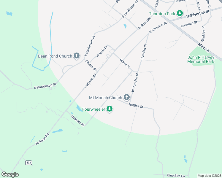 map of restaurants, bars, coffee shops, grocery stores, and more near 80 Cassels Street in Jackson