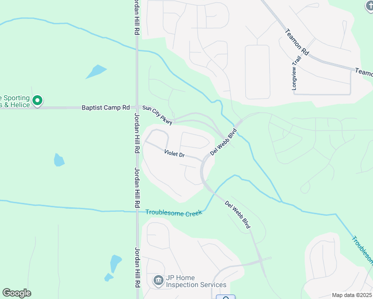 map of restaurants, bars, coffee shops, grocery stores, and more near 104 Dahlia Drive in Griffin