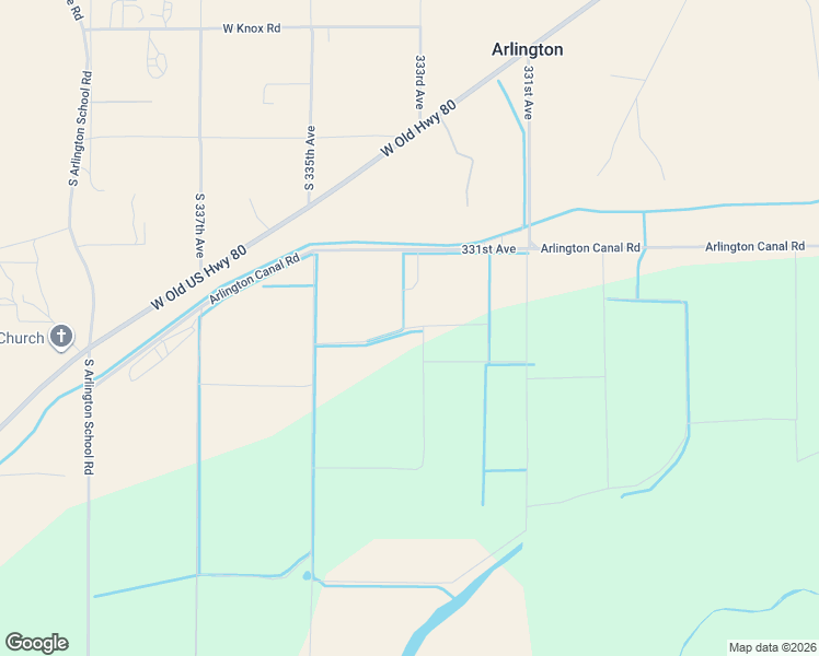 map of restaurants, bars, coffee shops, grocery stores, and more near in Arlington