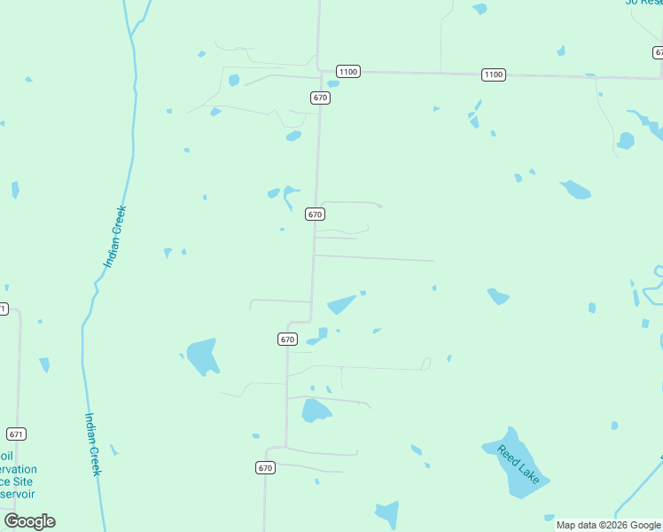 map of restaurants, bars, coffee shops, grocery stores, and more near 10968 County Road 670 in Blue Ridge
