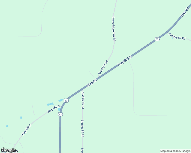map of restaurants, bars, coffee shops, grocery stores, and more near 5469 US Highway 63 in Jersey