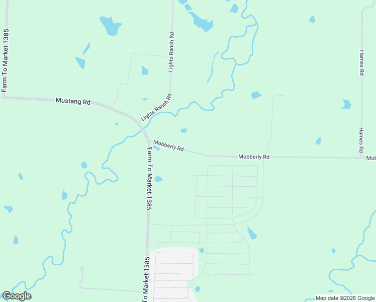 map of restaurants, bars, coffee shops, grocery stores, and more near 4894 Mobberly Road in Pilot Point