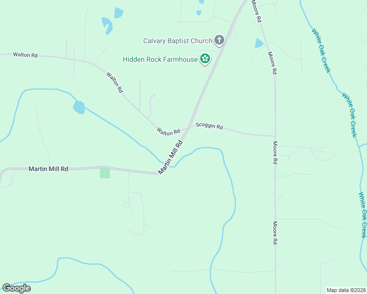 map of restaurants, bars, coffee shops, grocery stores, and more near 2447 Martin Mill Road in Newnan