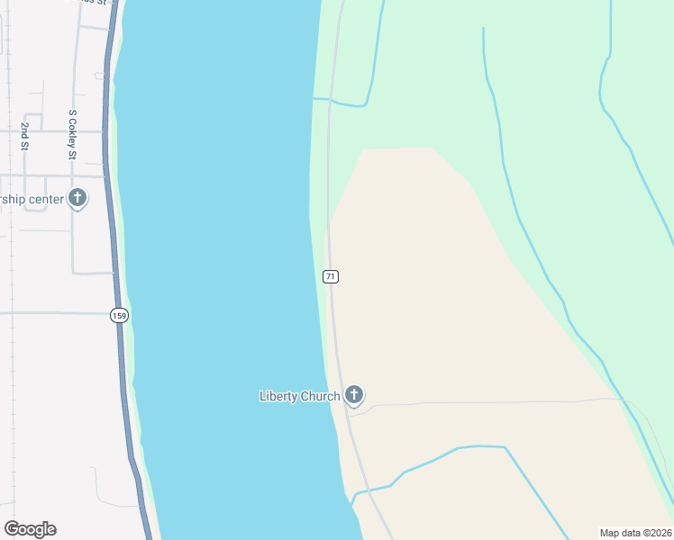 map of restaurants, bars, coffee shops, grocery stores, and more near 1718 Lakehall Road in Lake Village