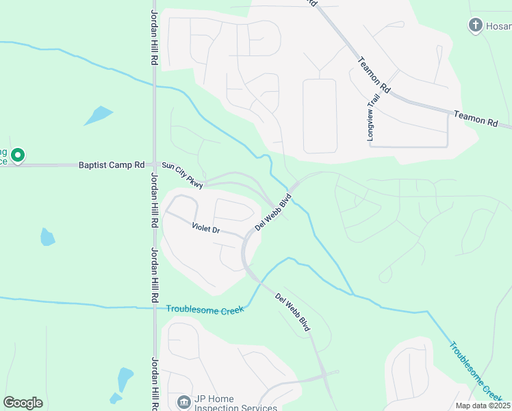 map of restaurants, bars, coffee shops, grocery stores, and more near 129 Allium Court in Griffin