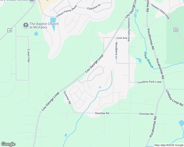 map of restaurants, bars, coffee shops, grocery stores, and more near 4531 Brookshire Loop in Bessemer