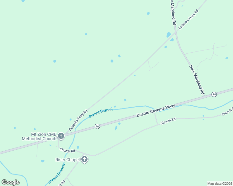 map of restaurants, bars, coffee shops, grocery stores, and more near Bullocks Ferry Road in Alpine